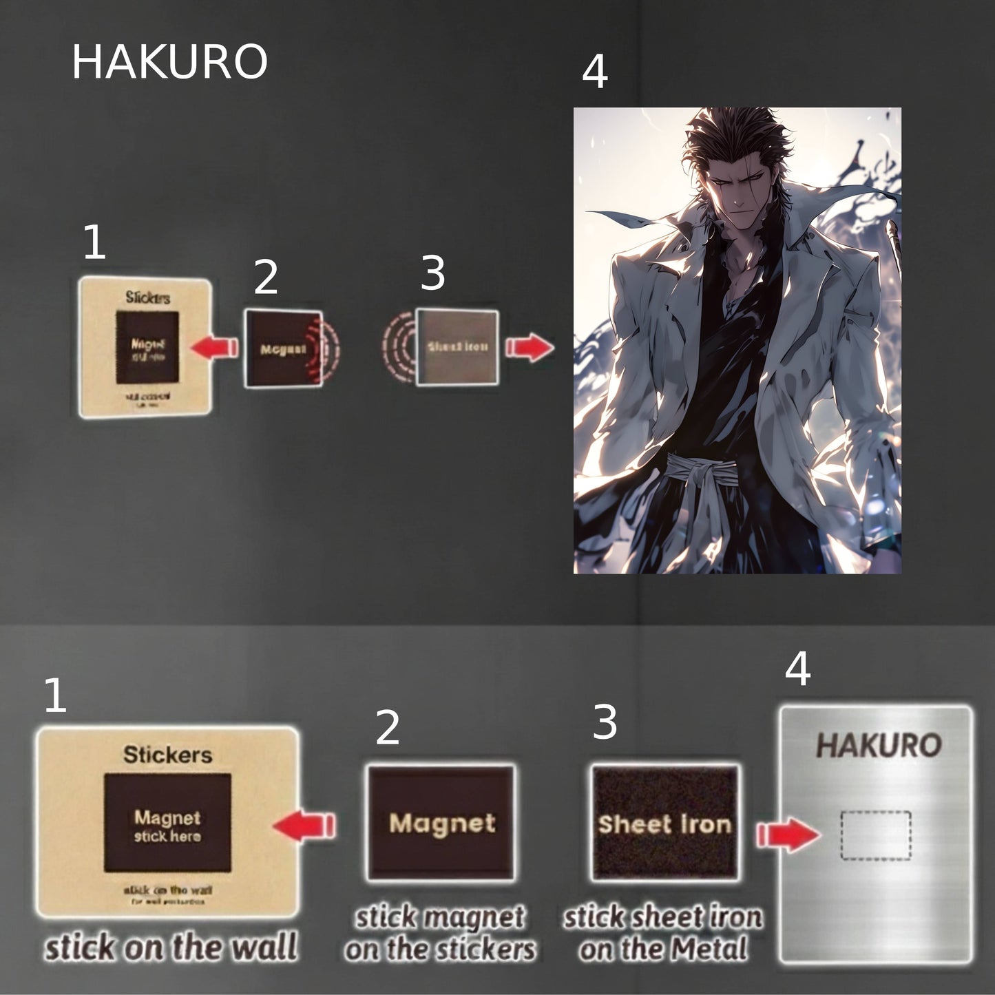 Aizen Sosuke Menacing Poster