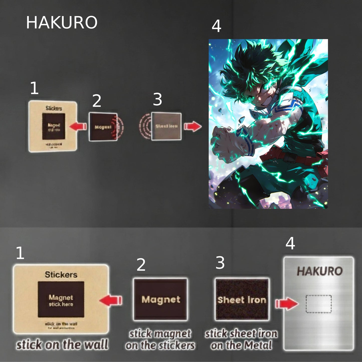 Deku Full Charge Poster