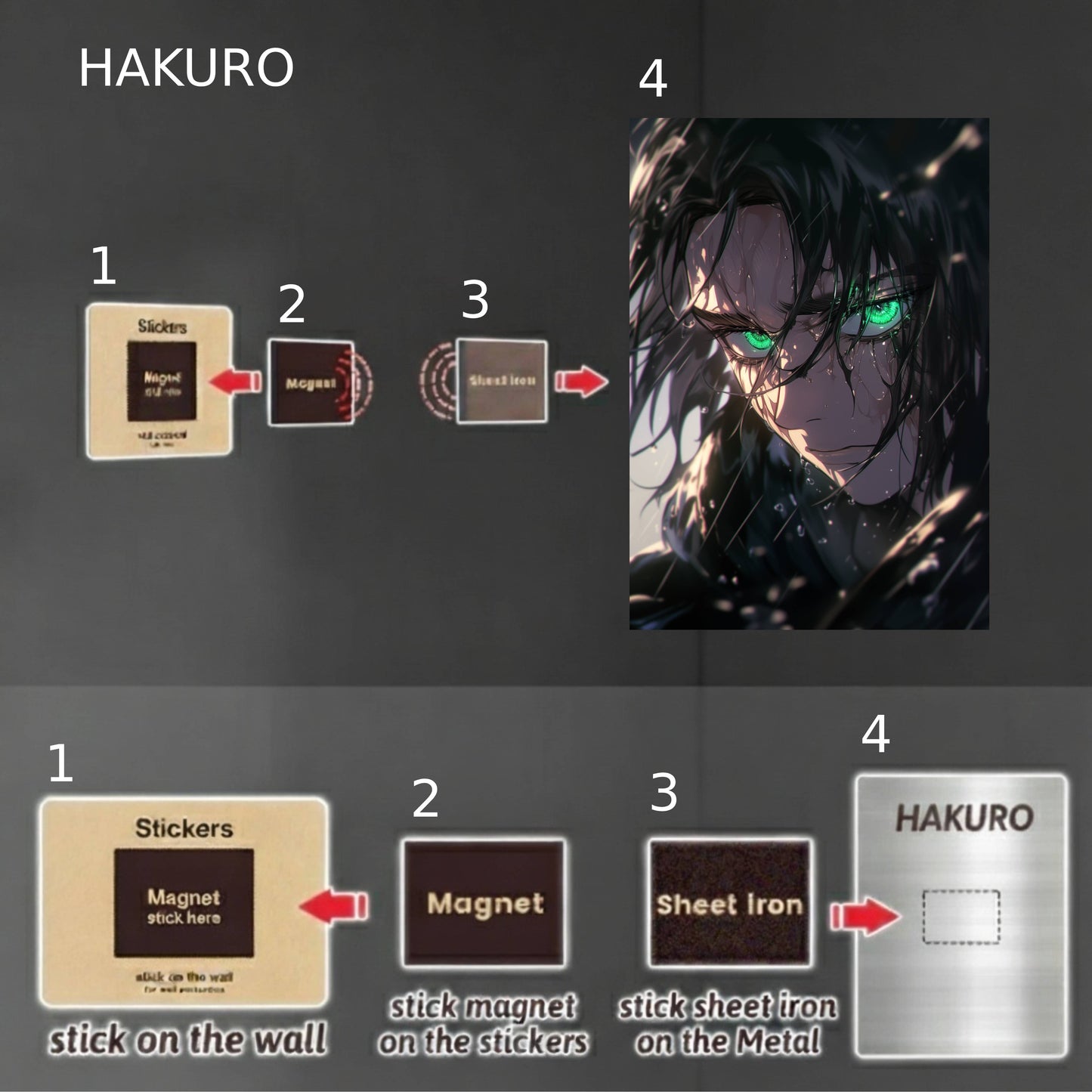 Eren Yeager Poster