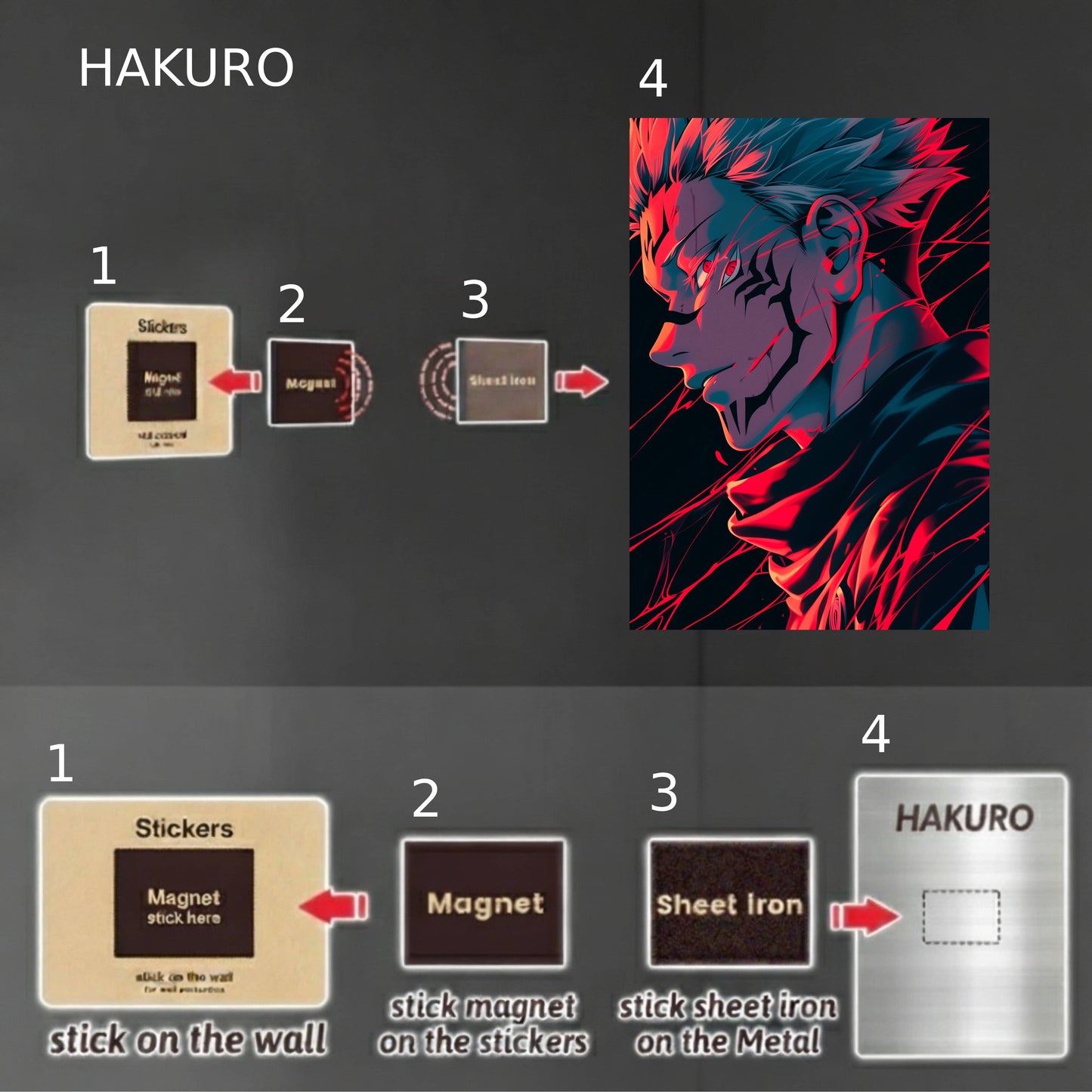 Sukuna: Neon Edition II Poster