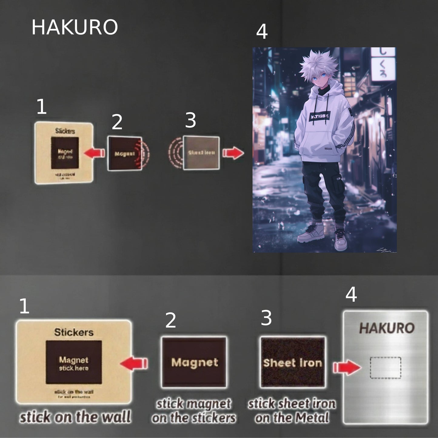 Killua: Streetwear Poster