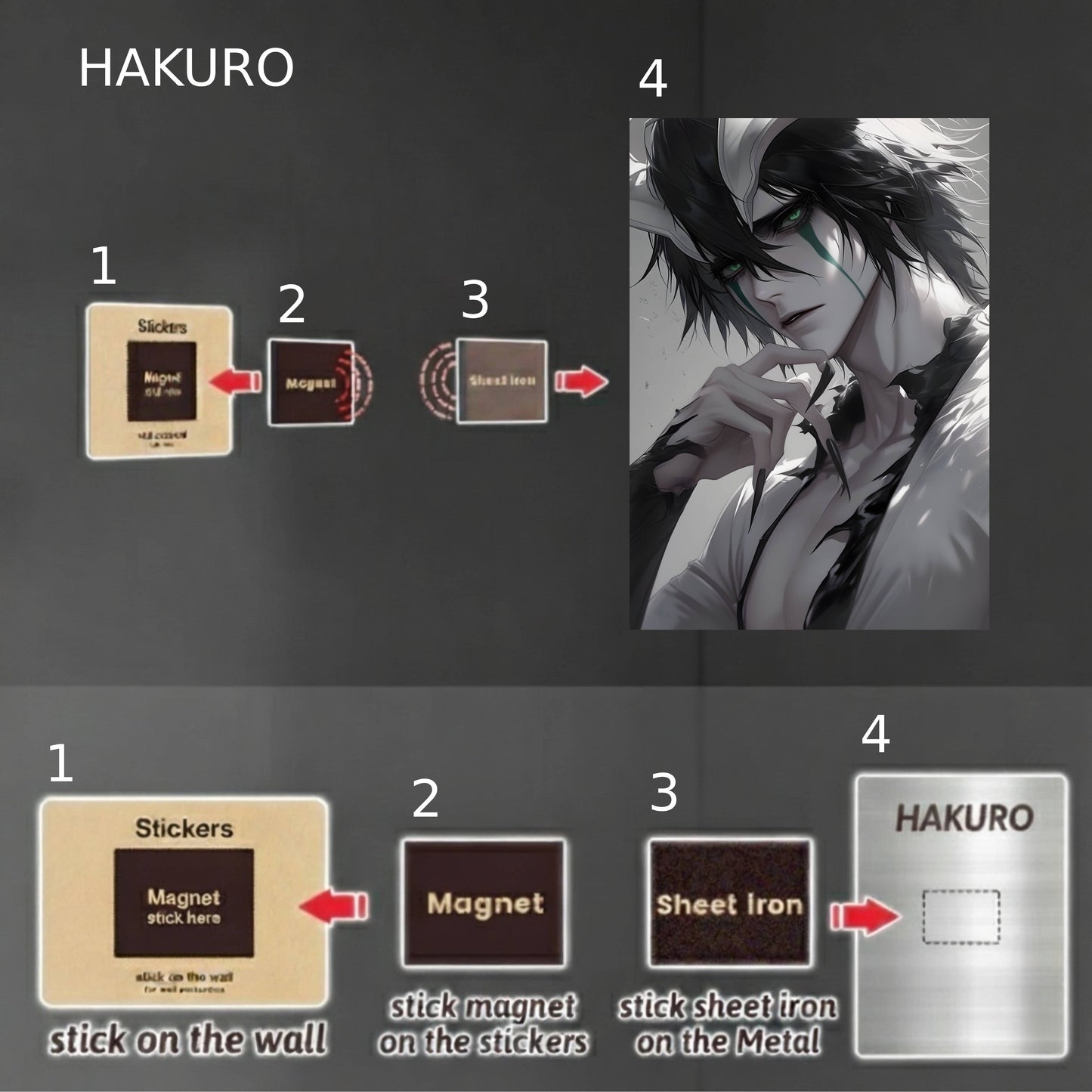 Cifer Ulquiorra Cold Stare Poster