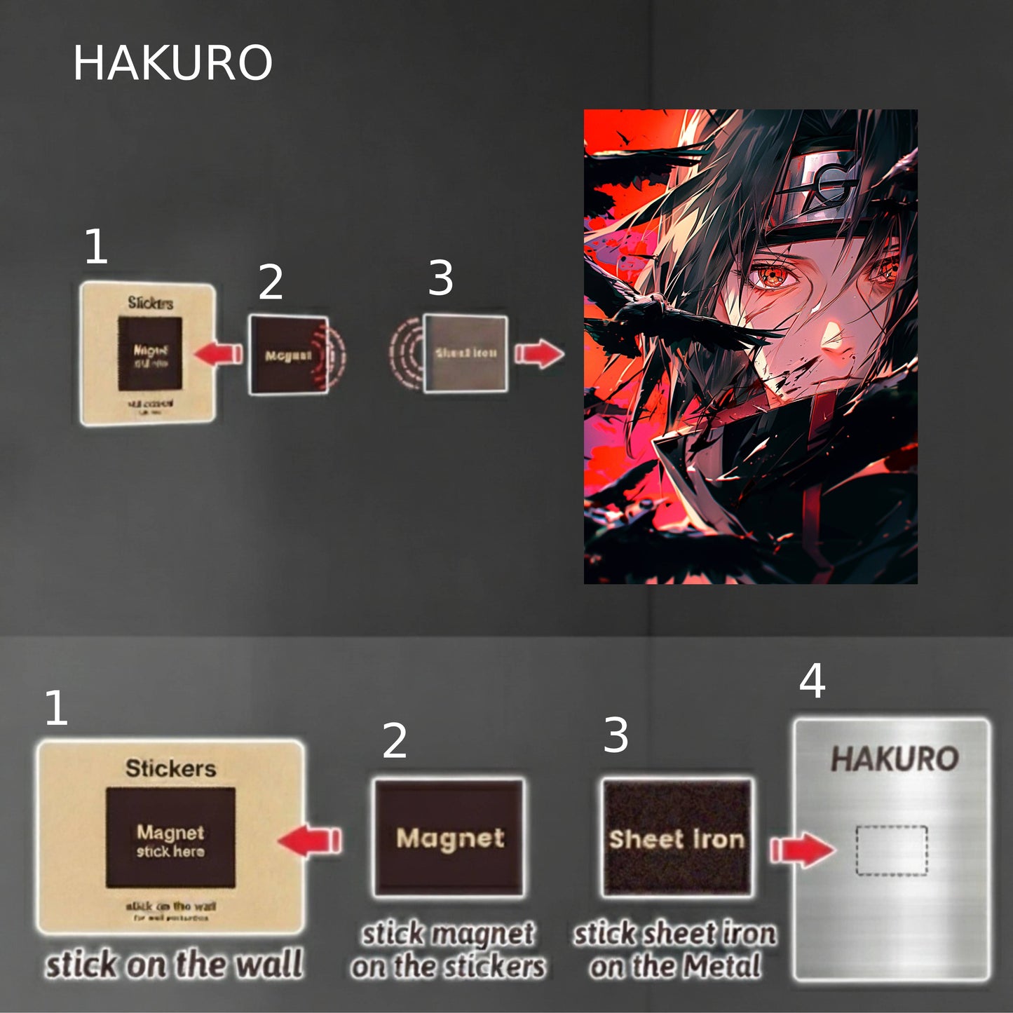 Itachi: Mangekyou Sharingan Poster