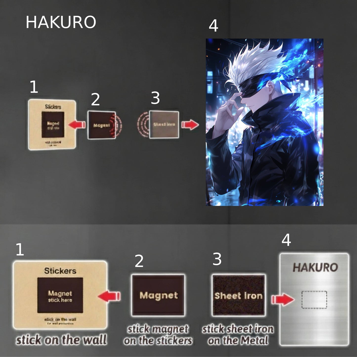 Gojo Satoru Poster