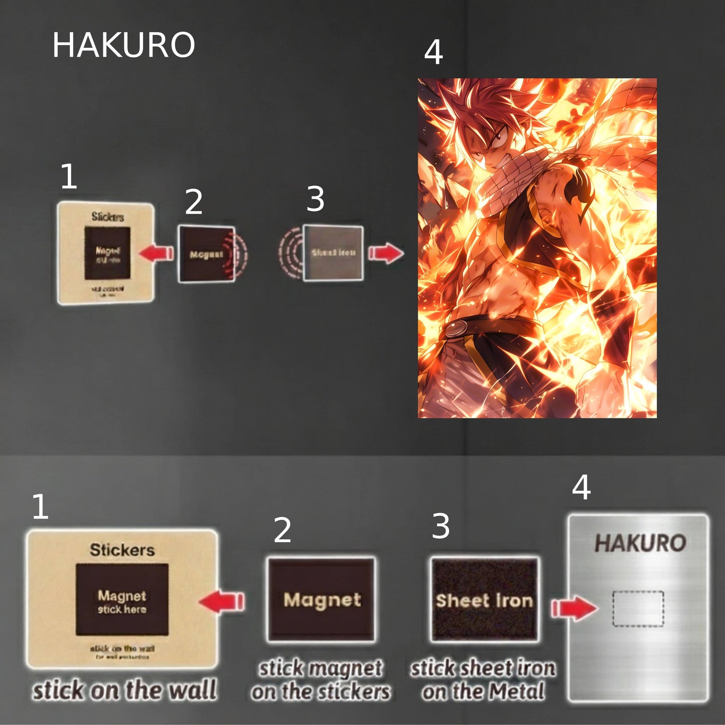 Natsu Dragneel Poster