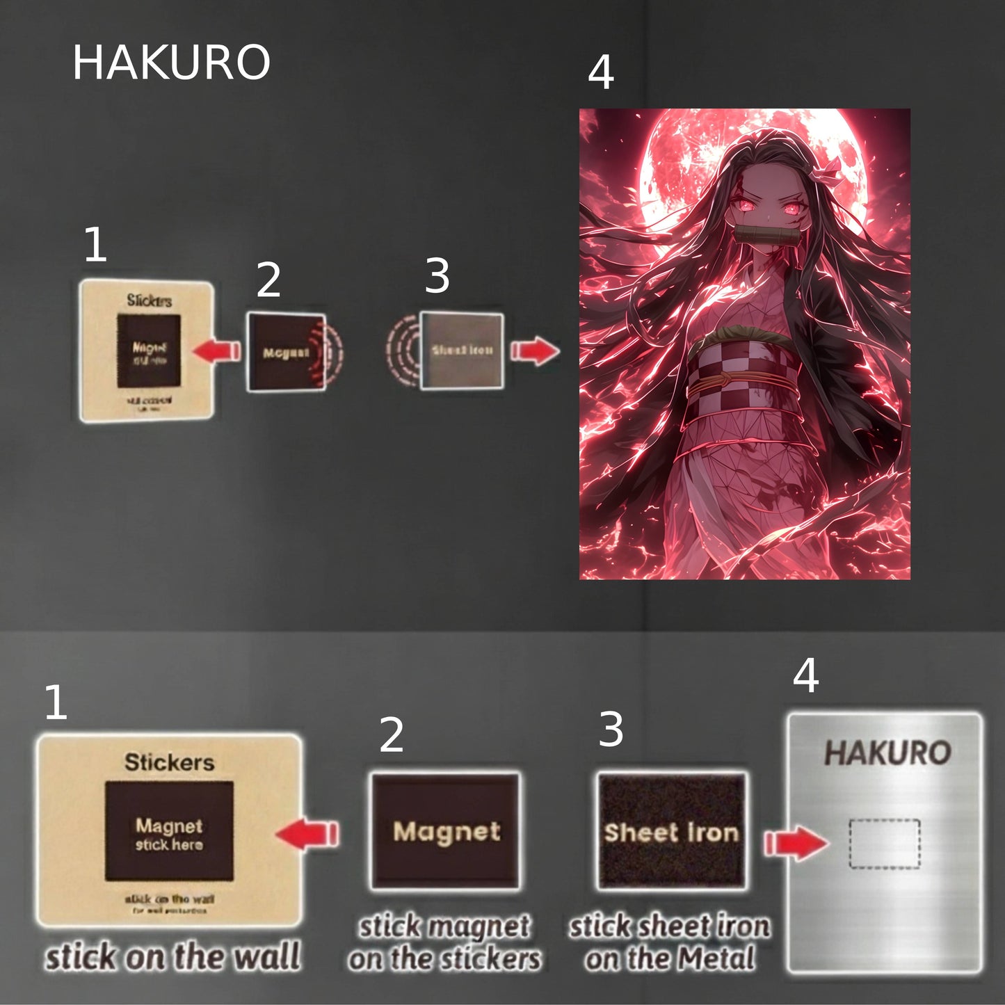 Blood Moon Nezuko Poster