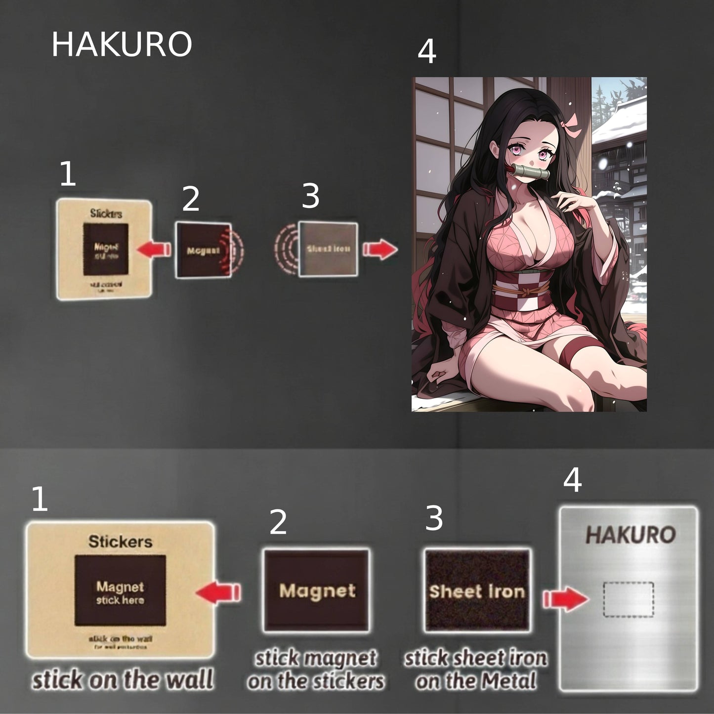 Nezuko Winter Poster