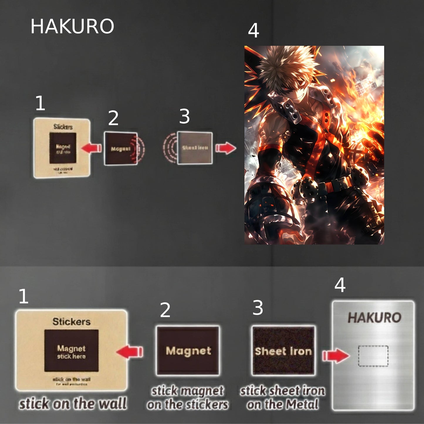 Katsuki Bakugo Poster