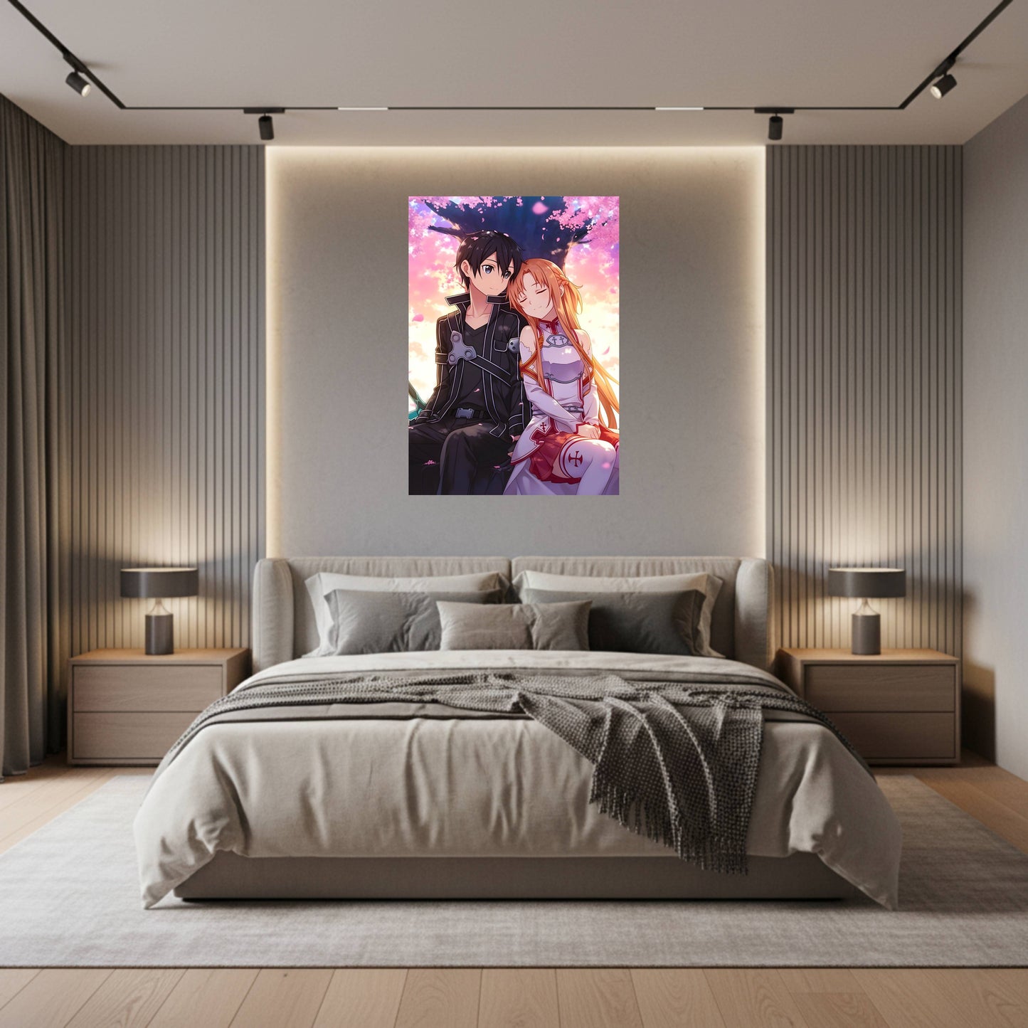 Kirito & Asuna: Sakura Serenity Poster