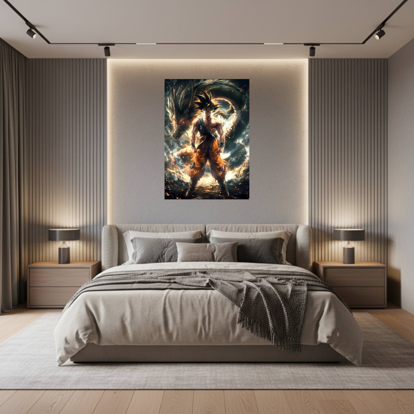 Goku and Shenron Poster