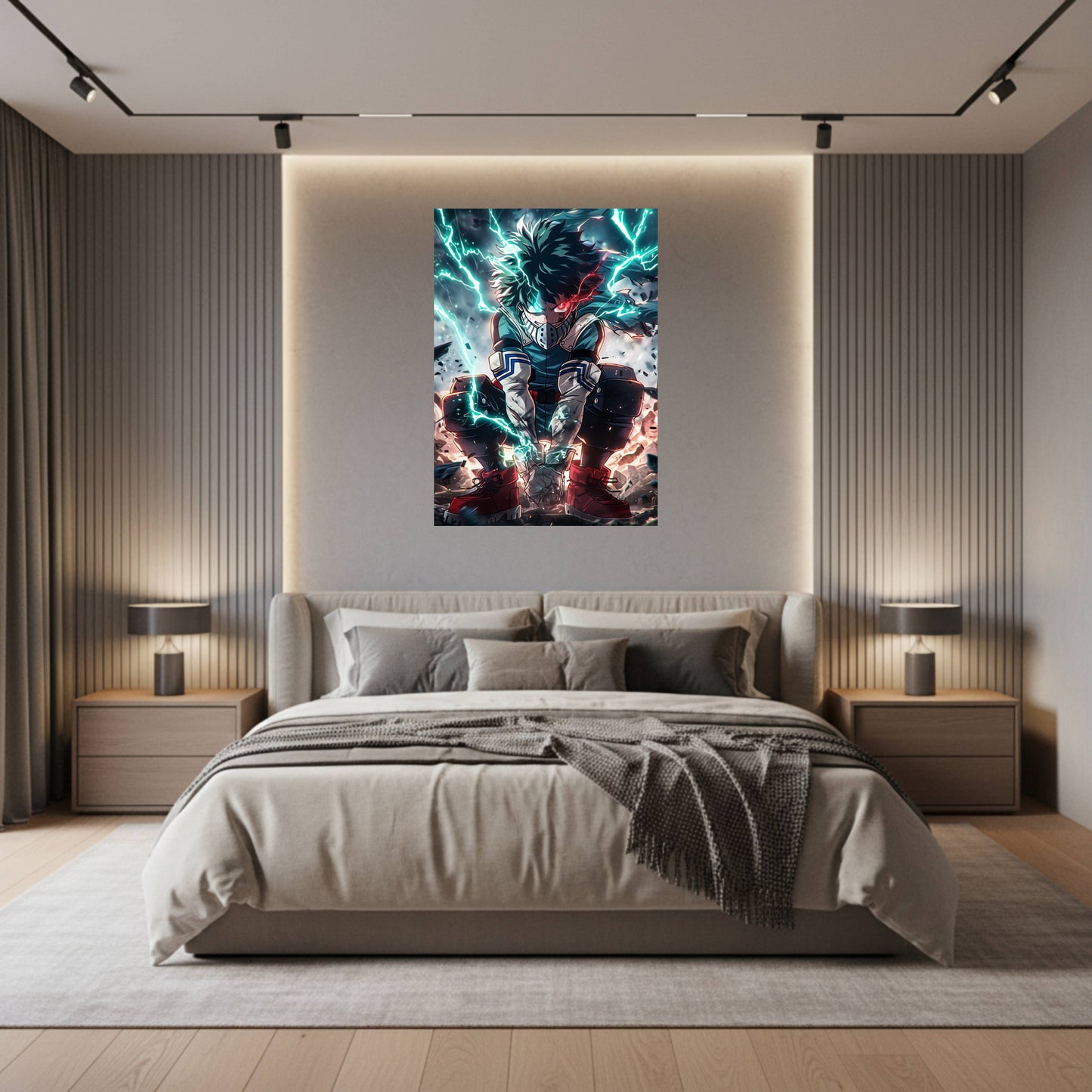 Izuku Midoriya: Full Cowl Poster