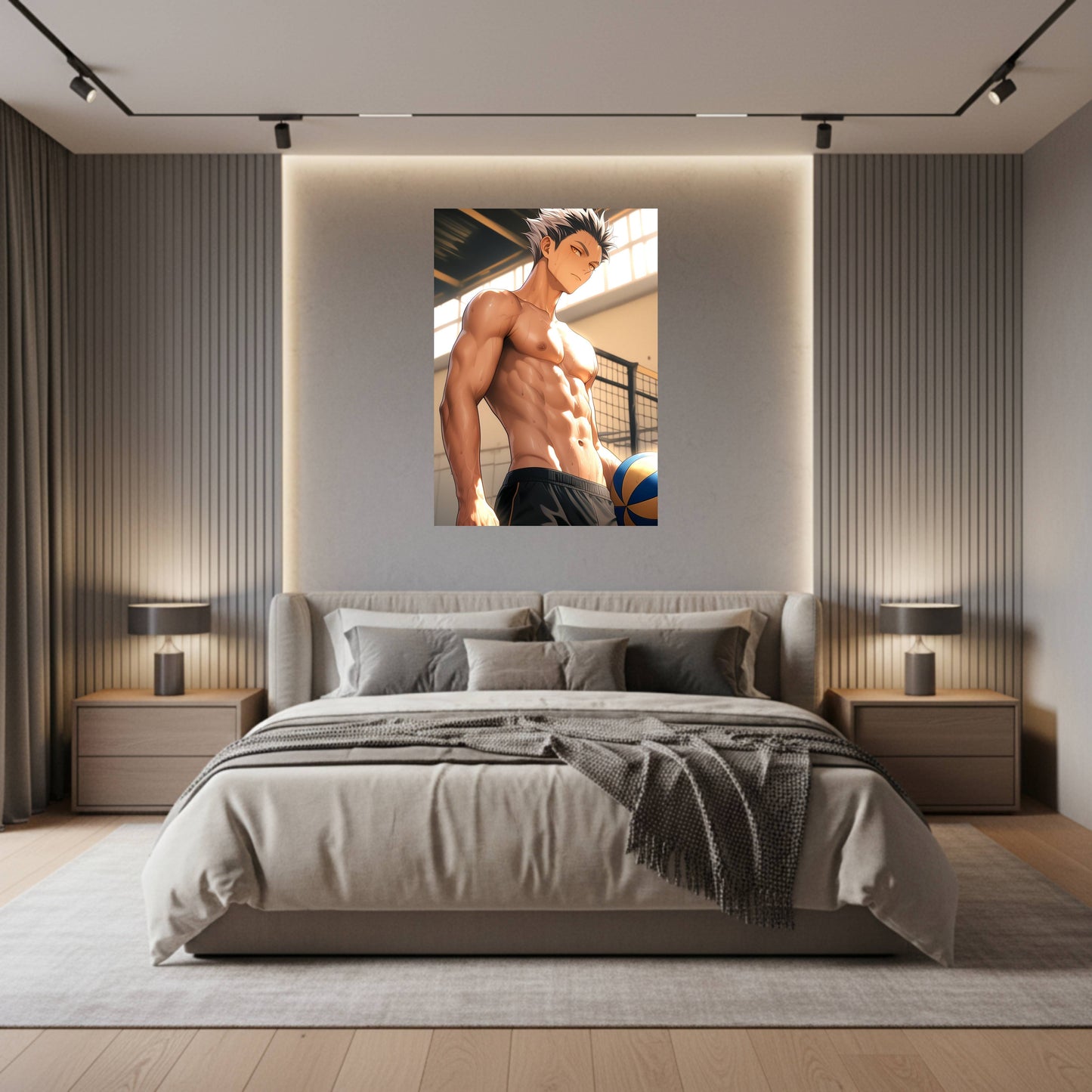 Bokuto: Topless Poster