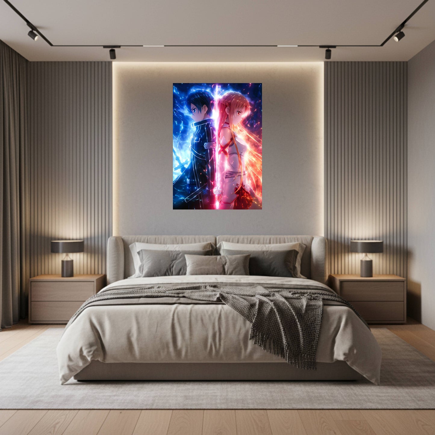 Kirito x Asuna Poster