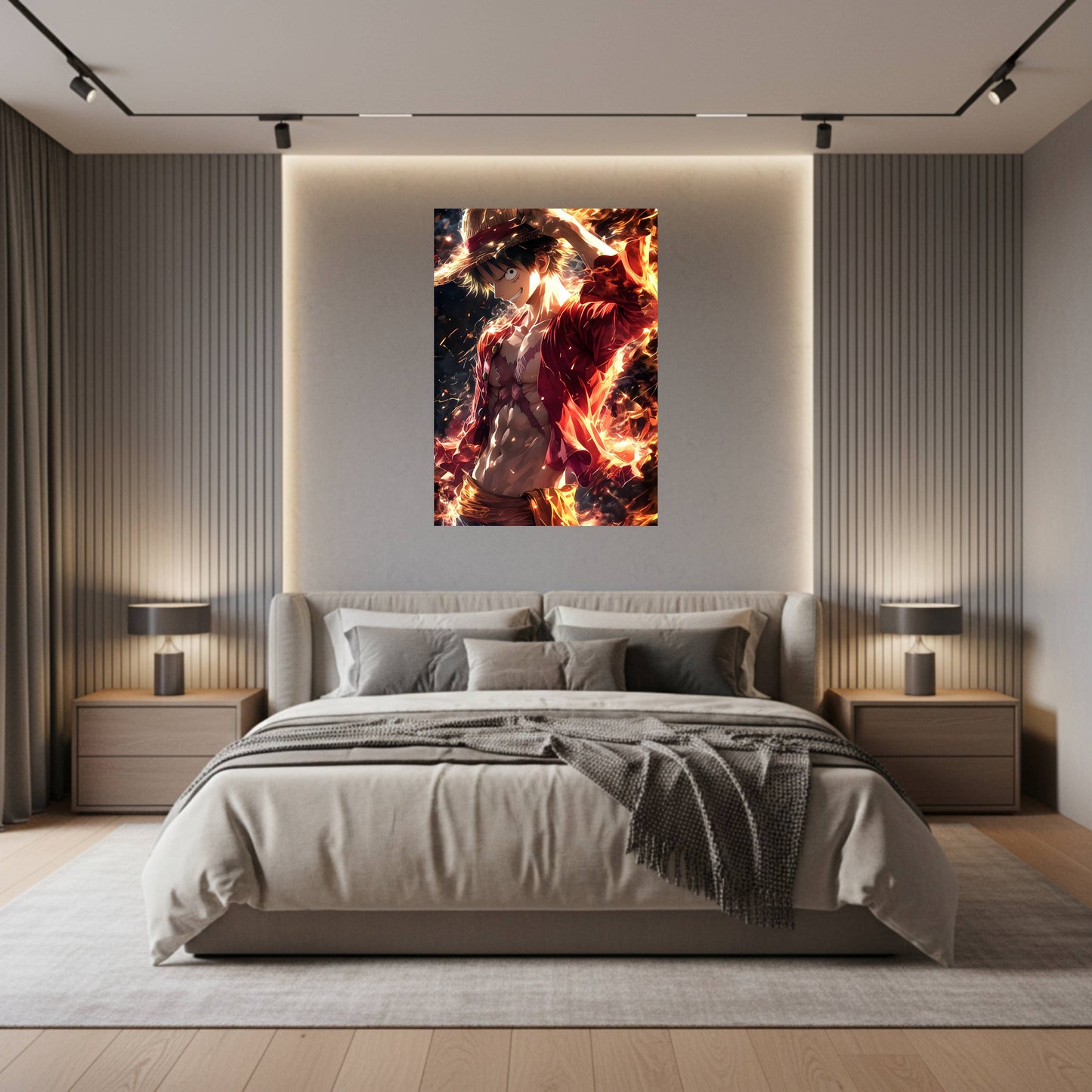 Luffy: Flame of the Pirate King Poster