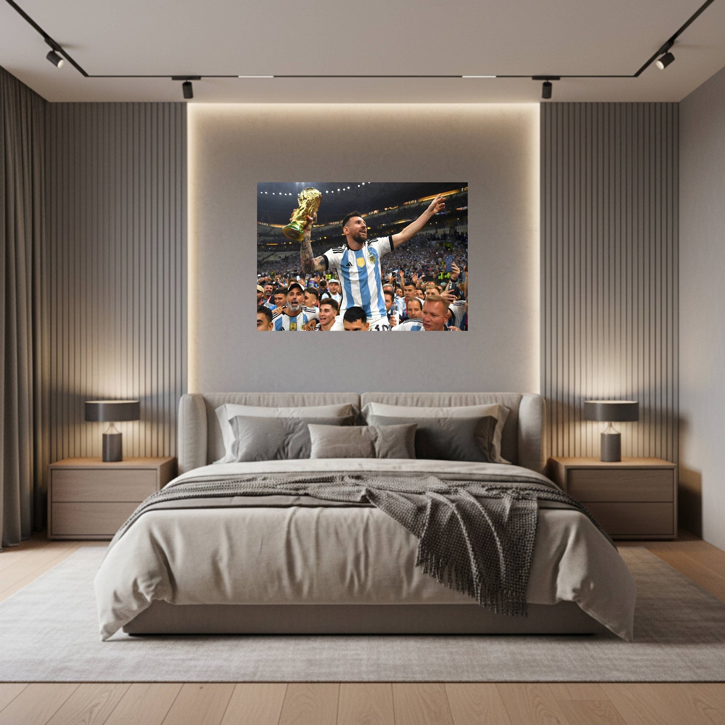 Lionel Messi World Cup Poster