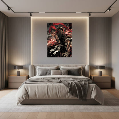 Abarai Renji Battle Stance Poster