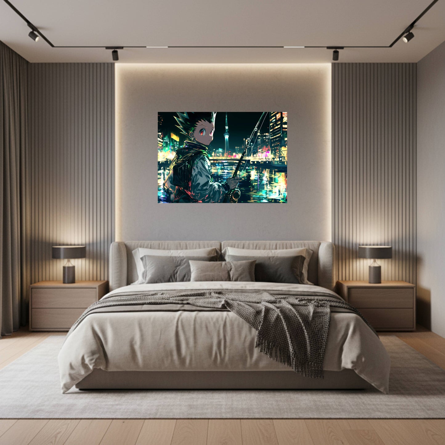 Gon – City Lights Fishing Poster