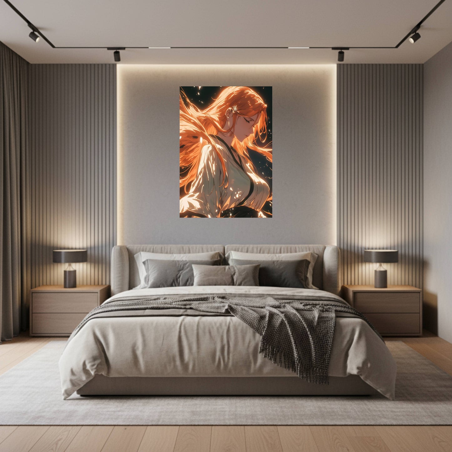 Inoue Orihime Golden Serenity Poster