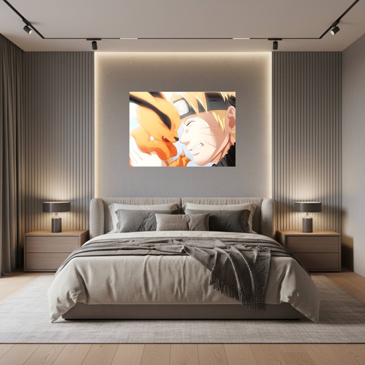 Naruto and Kurama Poster