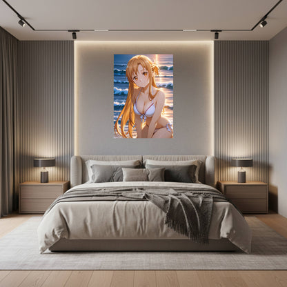 Asuna’s Summer Glow Poster