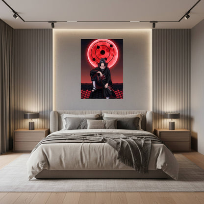 Itachi Uchiha: Crimson Moon Poster