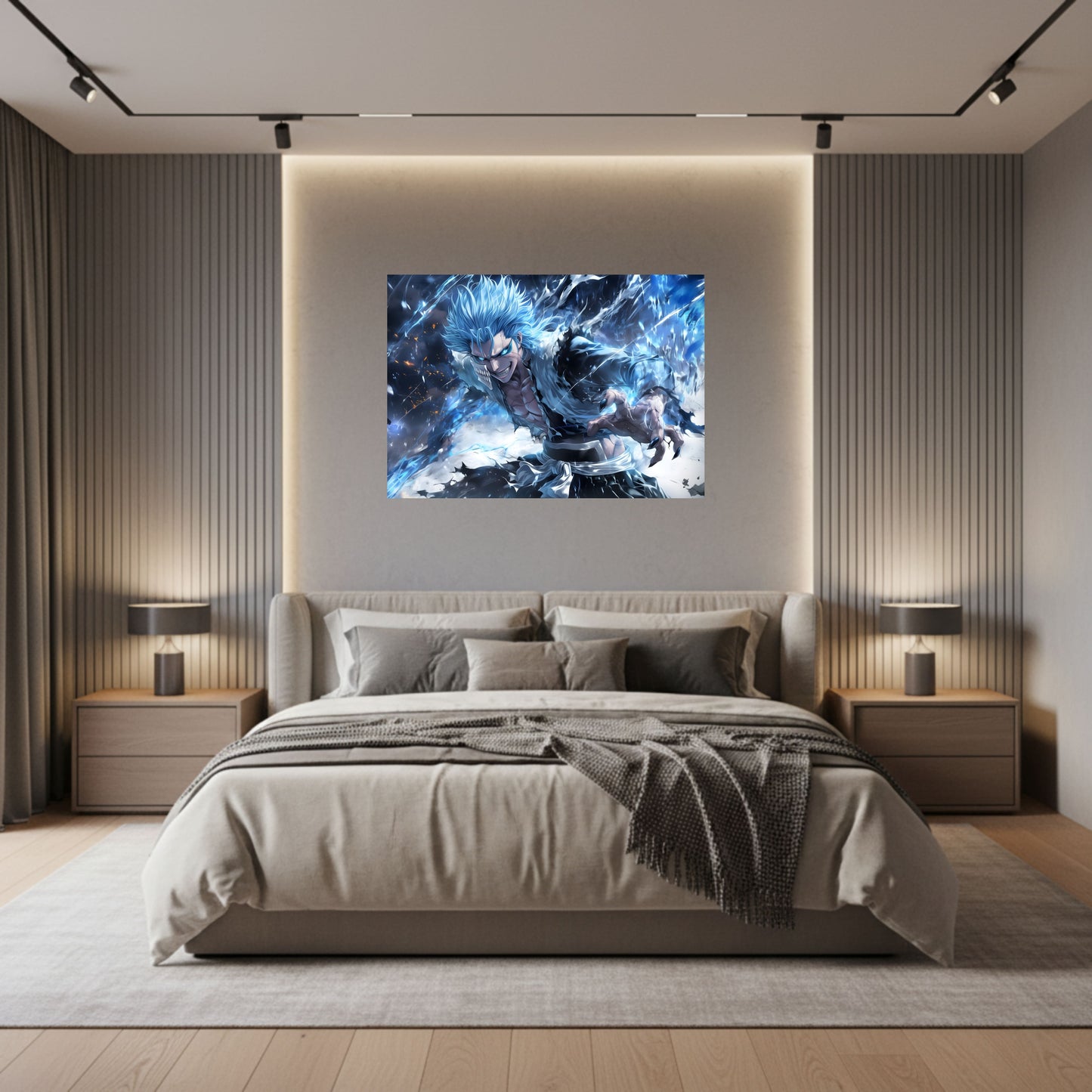 Jaegerjaquez Grimmjow Panther Rage Poster