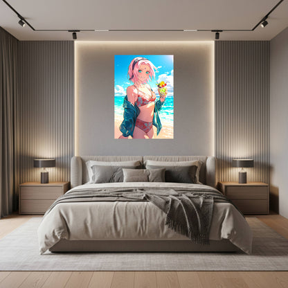 Sakura: Beachwear Poster