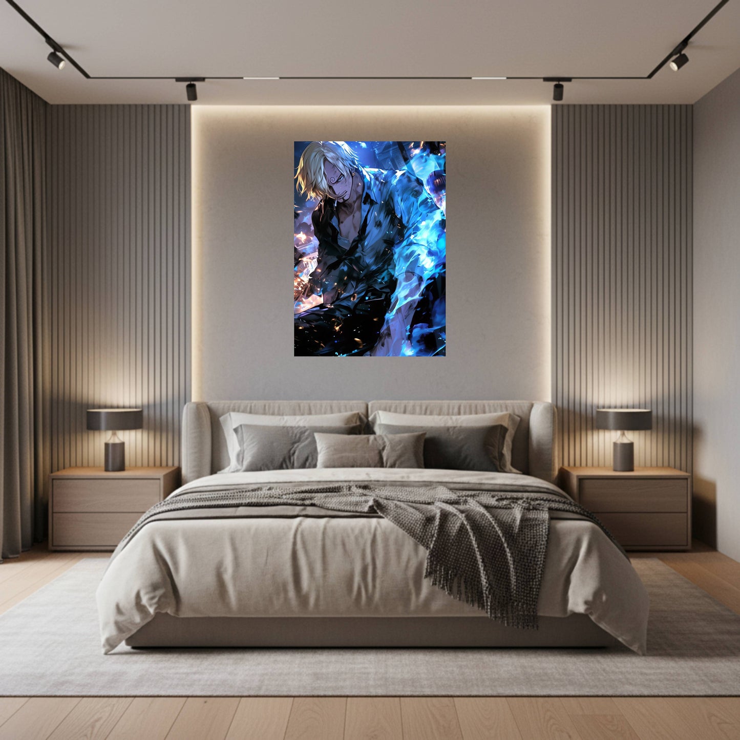 Sanji: Blue Flame Poster