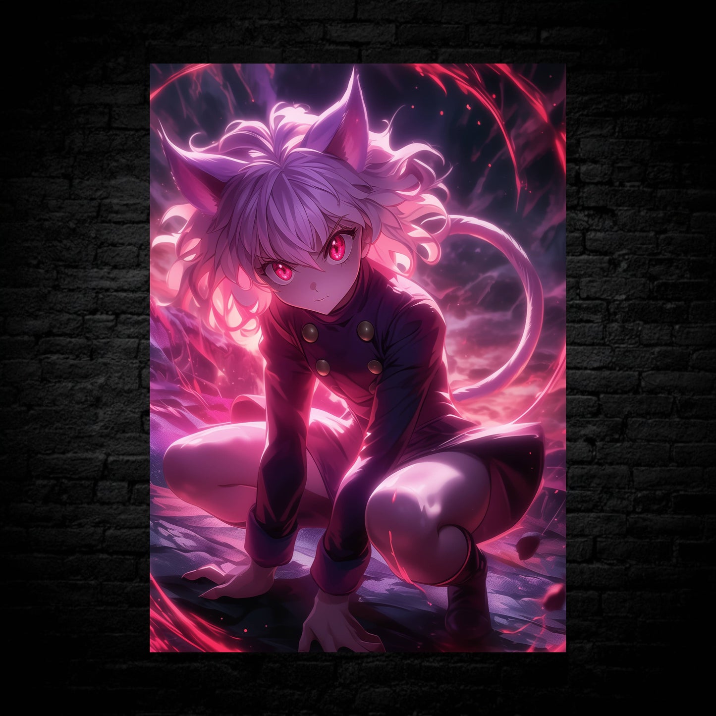 Neferpitou: Poised To Attack Poster