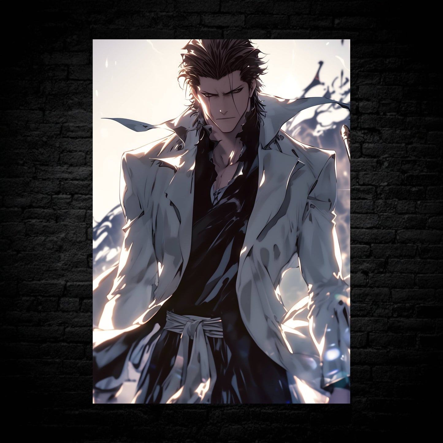 Aizen Sosuke Menacing Poster