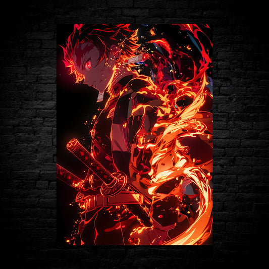 Tanjiro Kamado: Blazing Resolve Poster