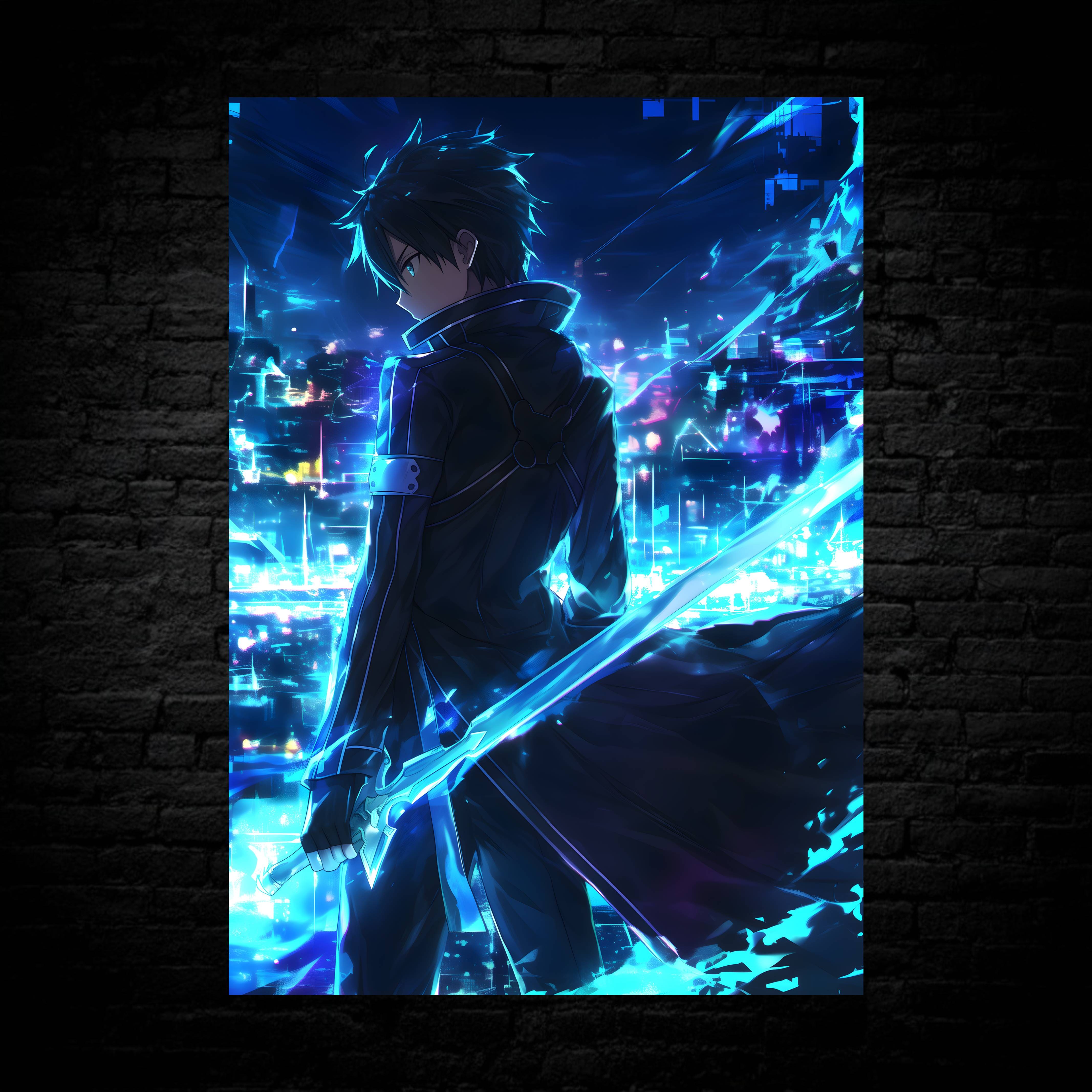 Kirito: The Black Swordsman II Poster – Hakuro