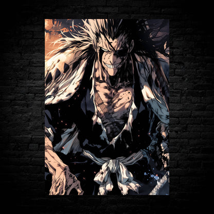 Zaraki Kenpachi Battle Worn Poster