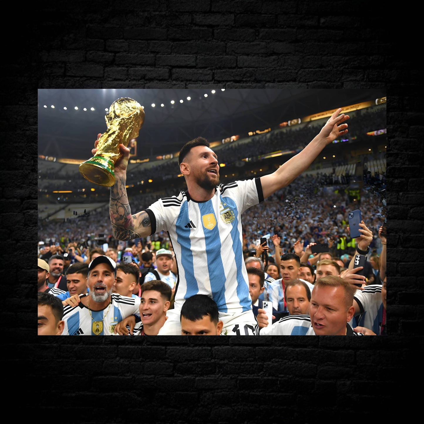 Lionel Messi World Cup Poster