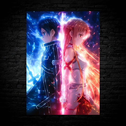 Kirito x Asuna Poster