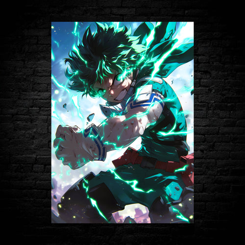 Deku Full Charge Poster