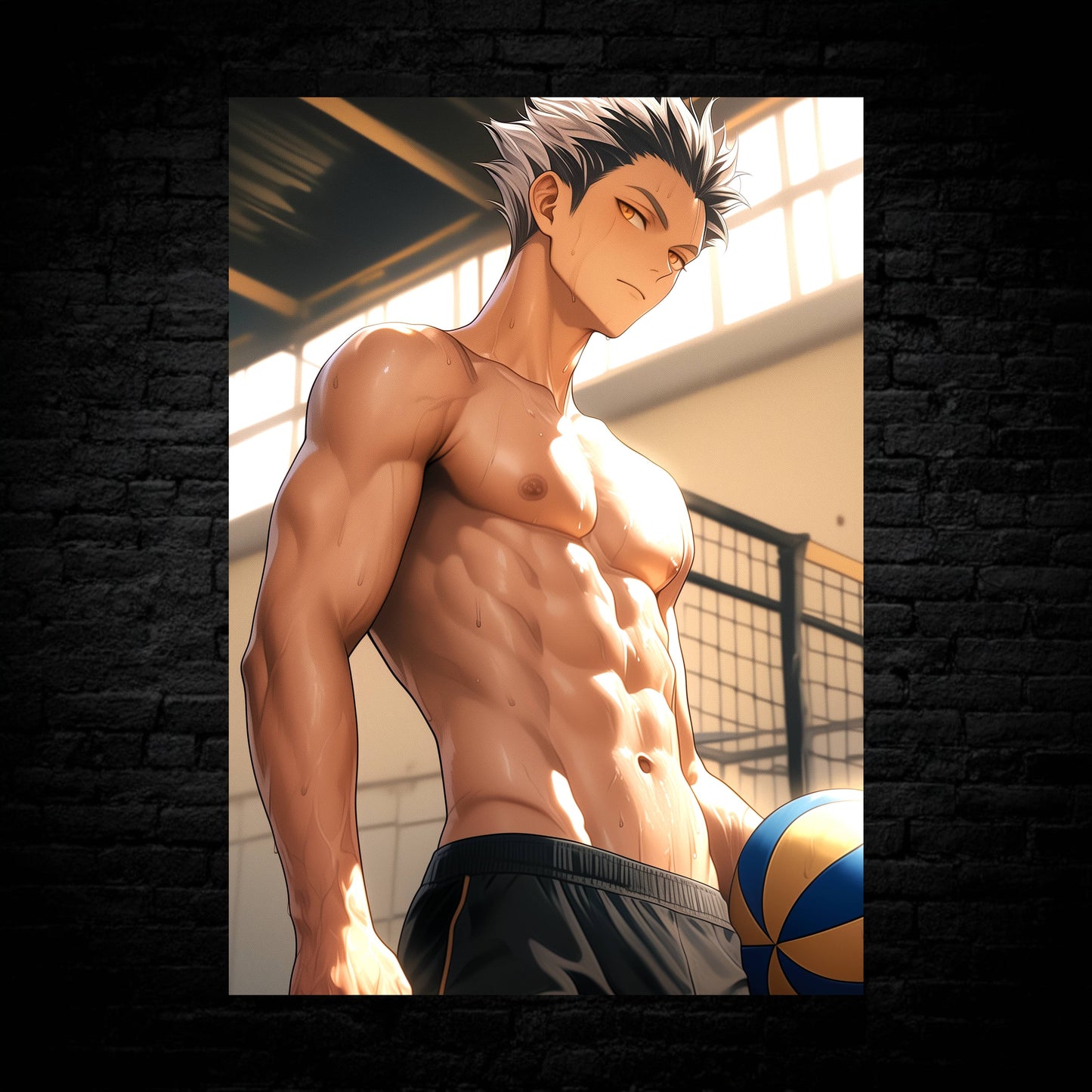 Bokuto: Topless Poster