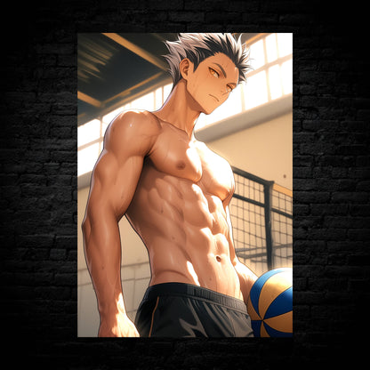 Bokuto: Topless Poster