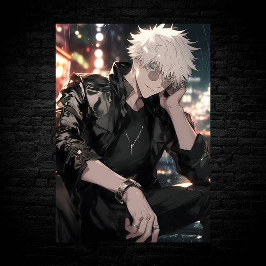 Gojo Satoru: Streetwear Edition Poster