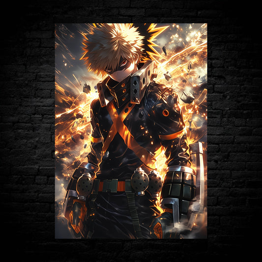 Bakugo: The Blazing Prodigy Poster