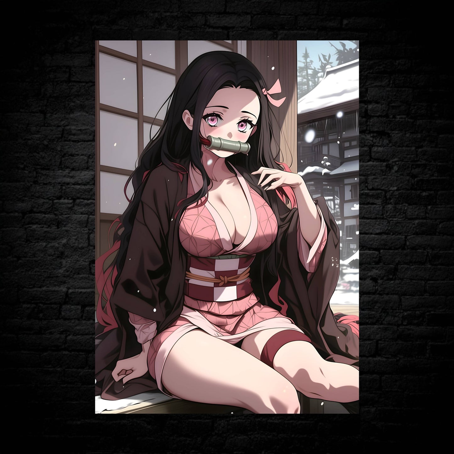 Nezuko Winter Poster