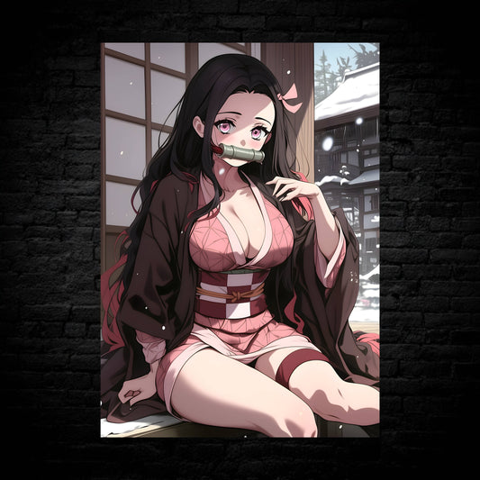 Nezuko Winter Poster