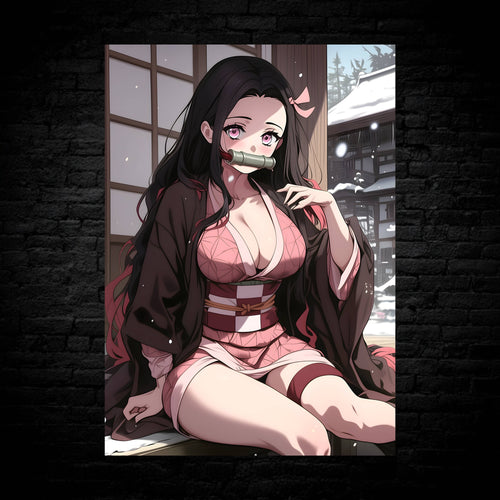 Nezuko Winter Poster