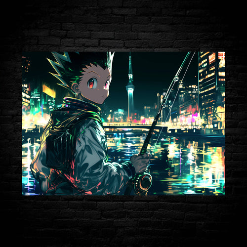 Gon – City Lights Fishing Poster