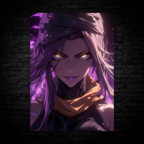 Shihouin Yoruichi Golden Eyes Poster