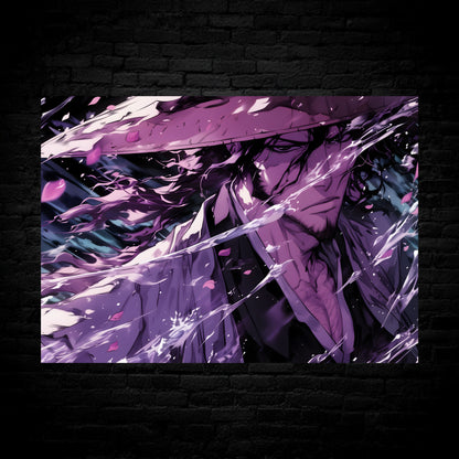 Kyōraku Shunsui Petals of Battle Poster