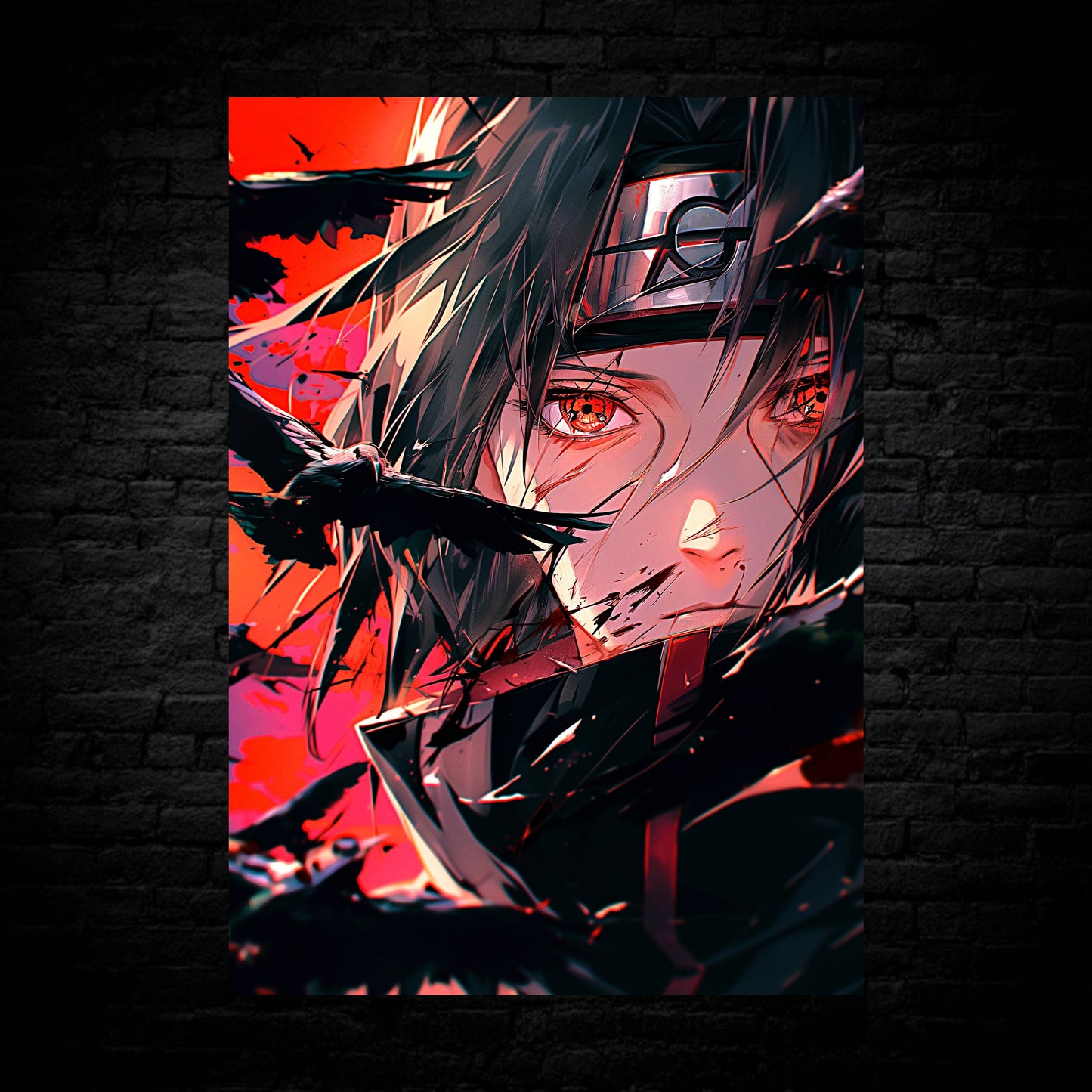 Itachi: Mangekyou Sharingan Poster