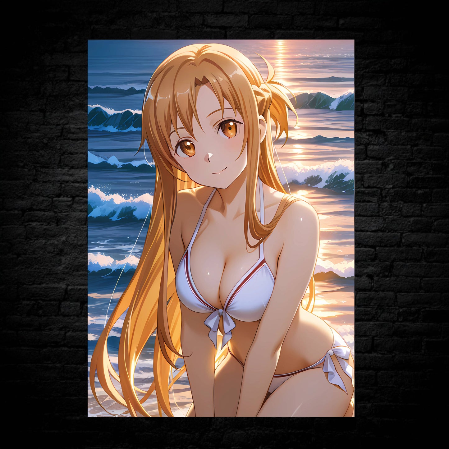 Asuna’s Summer Glow Poster