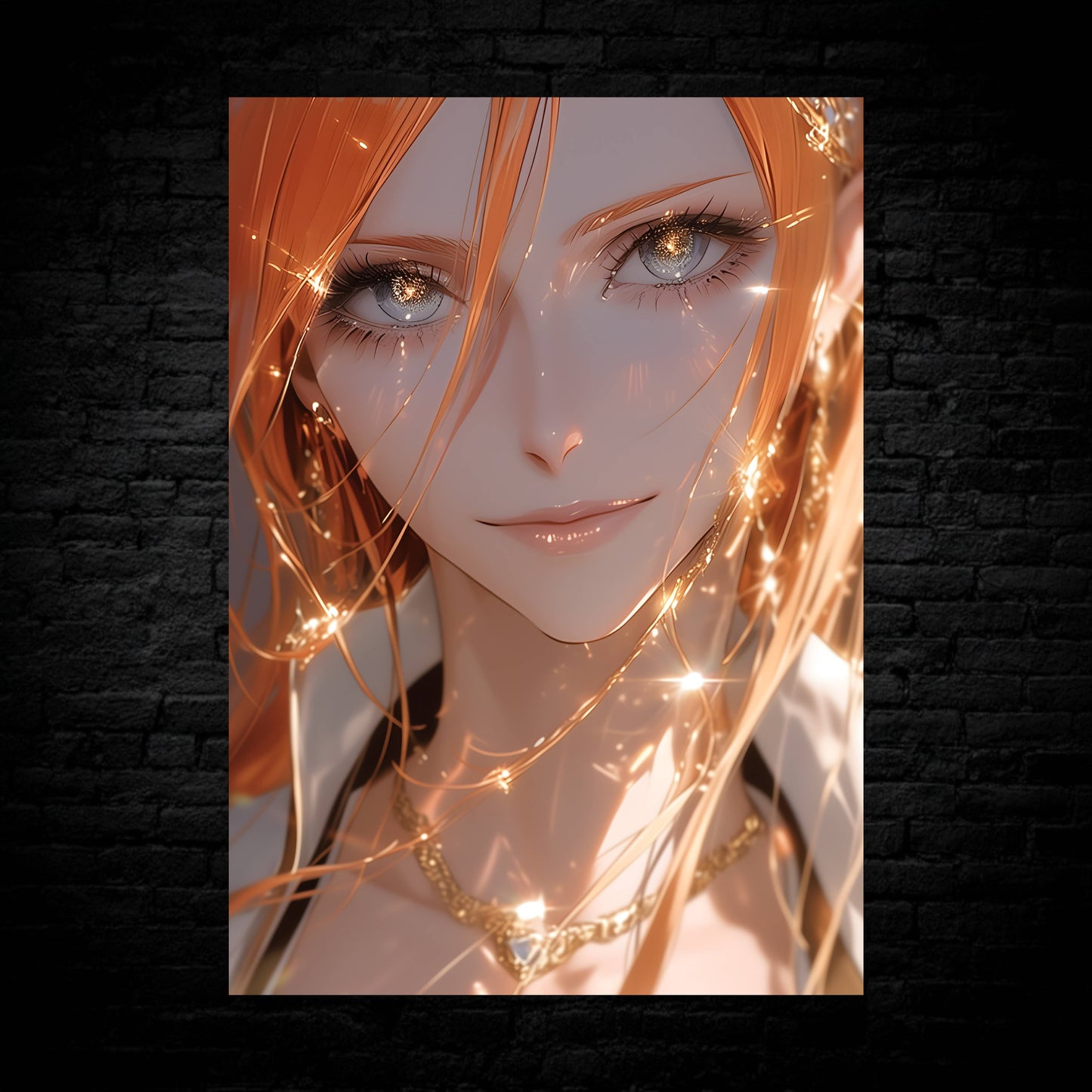 Inoue Orihime Radiant Gaze Poster