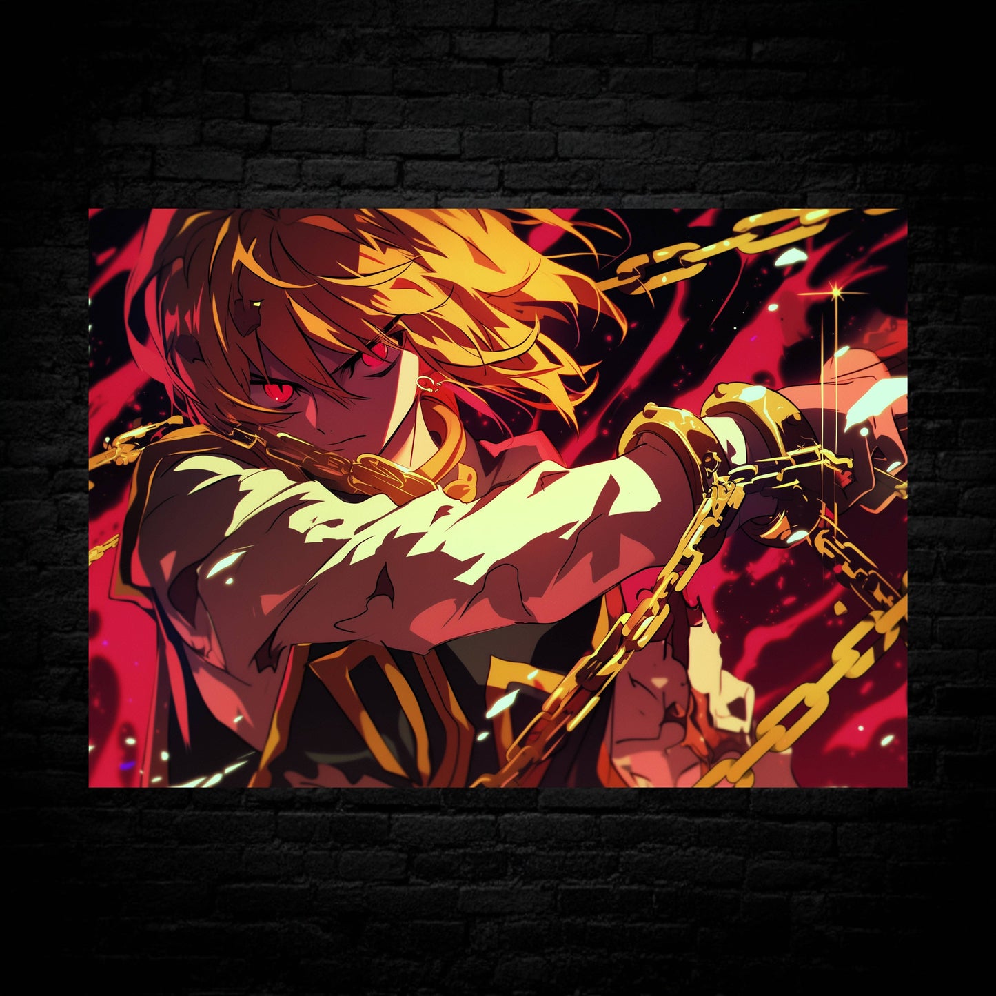 Kurapika: Troupe Hunting Poster